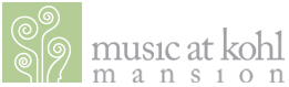Music at Kohl Mansion Retina Logo