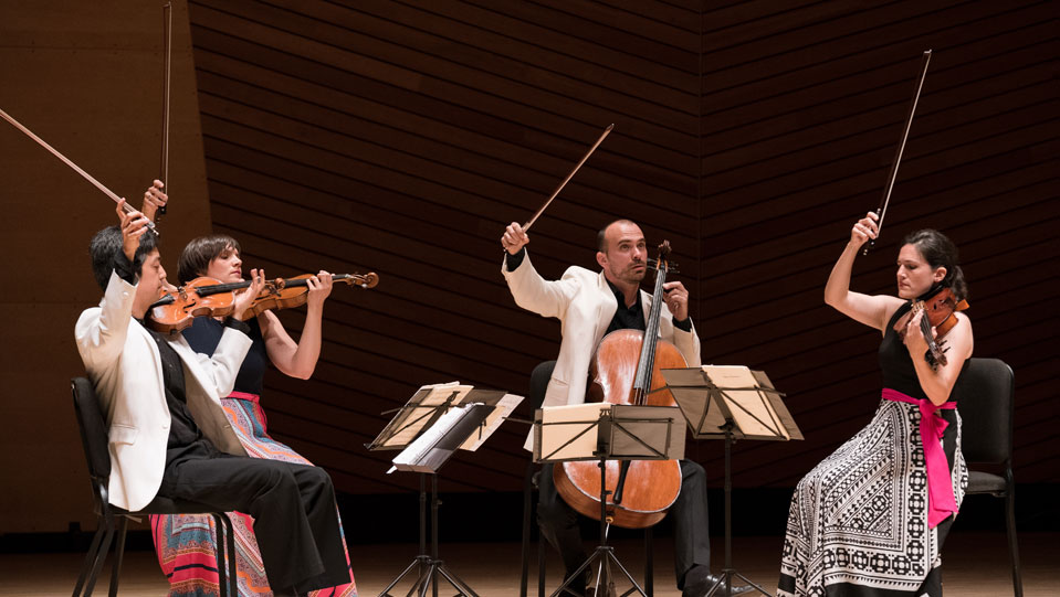 Jupiter String Quartet performance